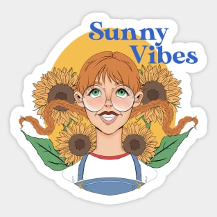 Sunny Vibes Sticker